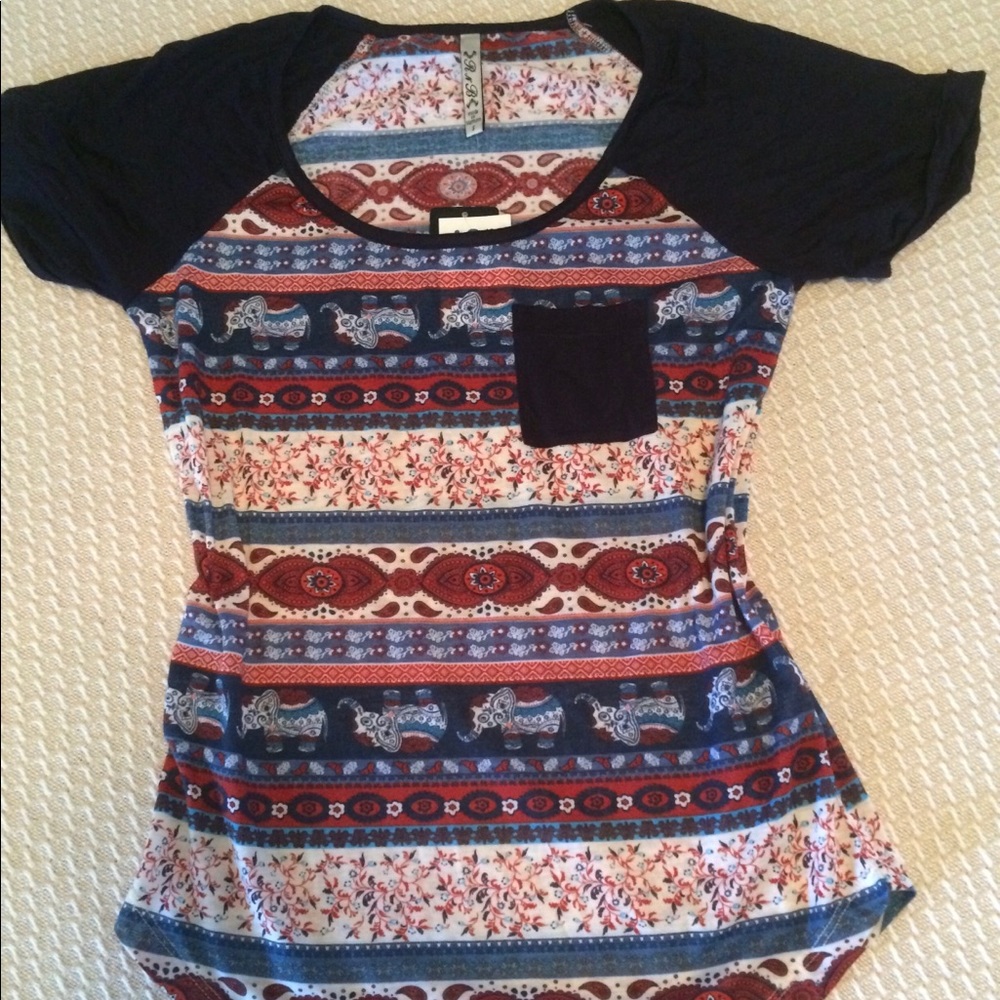 Elephant Print Shirt